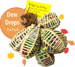 Dew Drops! Maka Bird Toys--For Small to Large Birds